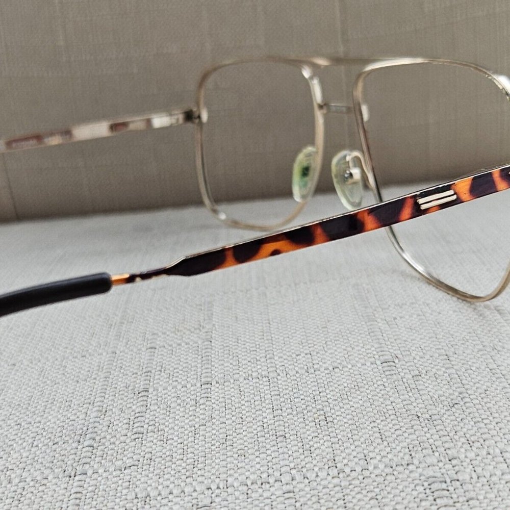Swank Optical Vintage Men Eyeglasses Gold Tone KODIAK 58[]16 140 Glasses - Picture 6 of 11